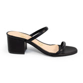 Sandalia color negro para mujer