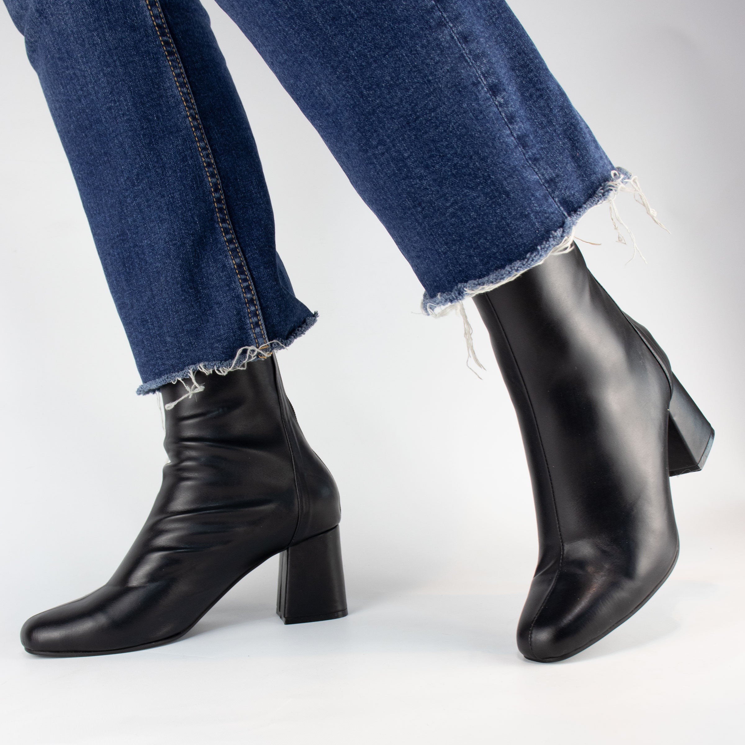 Botin de licra para mujer-Outfit